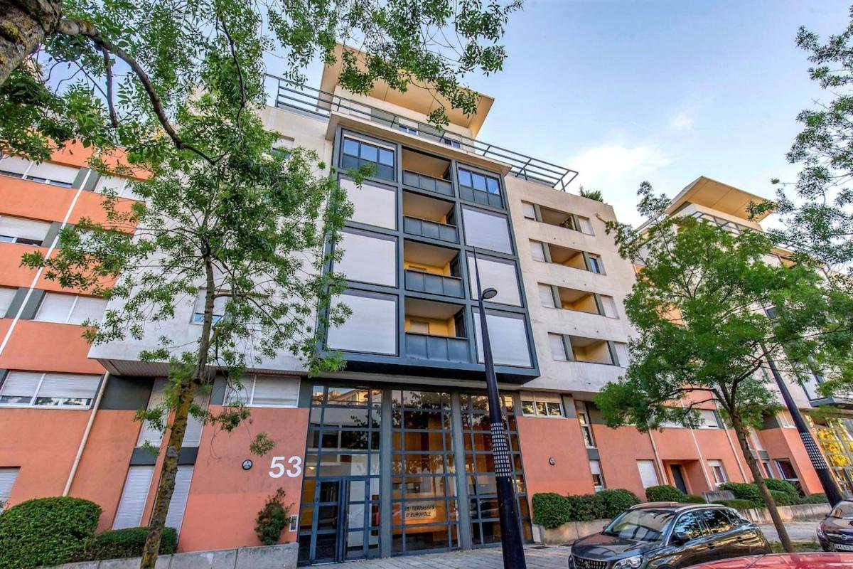 Apartmán Standing Europole, Garage Prive, Calme, Netflix Grenoble Exteriér fotografie