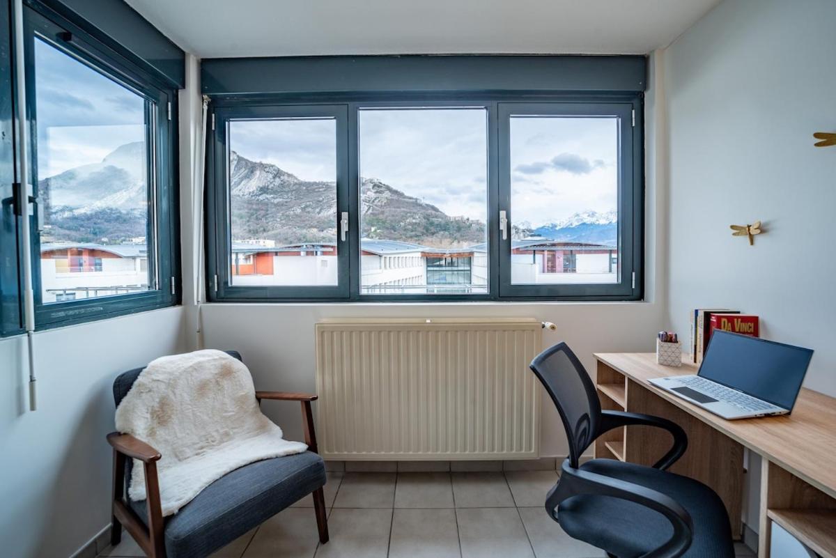 Apartmán Standing Europole, Garage Prive, Calme, Netflix Grenoble Exteriér fotografie