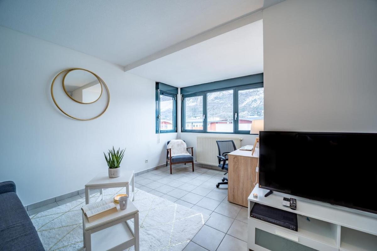 Apartmán Standing Europole, Garage Prive, Calme, Netflix Grenoble Exteriér fotografie